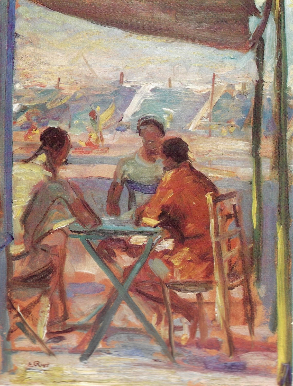 Il bar sulla spiaggia, 1934